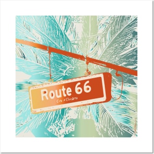 Wherever Route 66 Takes You! Posters and Art